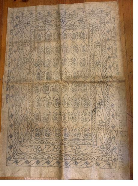 Rug Hooking Pattern: Rowe Antique (1002)